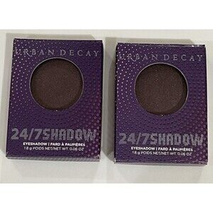 Urban Decay 24/7 Shadow Single Eyeshadow in RIDE deep brown shimmer LOT OF 2 NIB